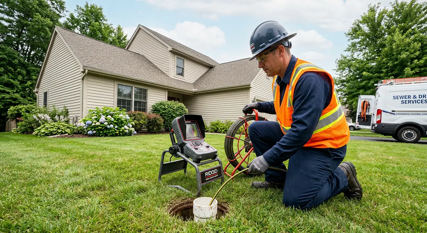 Sewer Line Cleaning in Maplewood, WA